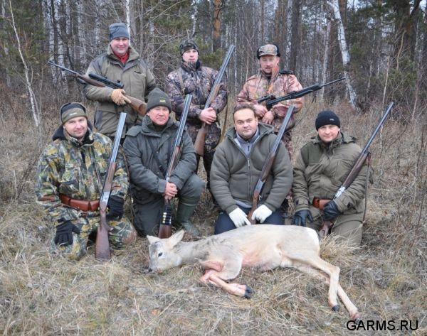 Охота на косулю ноябрь 2010 г. (Челябинская область)