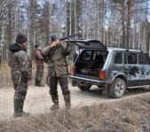 Охота на косулю ноябрь 2010 г. (Челябинская область)