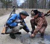 Охота на косулю ноябрь 2010 г. (Челябинская область)