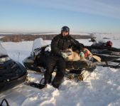 Охота на волка декабрь 2010 г. (Челябинская область)