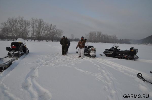Охота на волка декабрь 2010 г. (Челябинская область)