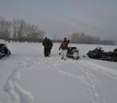 Охота на волка декабрь 2010 г. (Челябинская область)