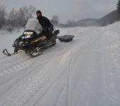 Охота на волка декабрь 2010 г. (Челябинская область)