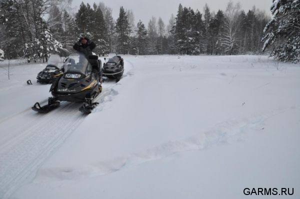 Охота на волка декабрь 2010 г. (Челябинская область)