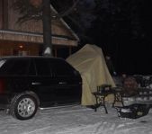 Охота на волка январь 2011 г. (Челябинская область)