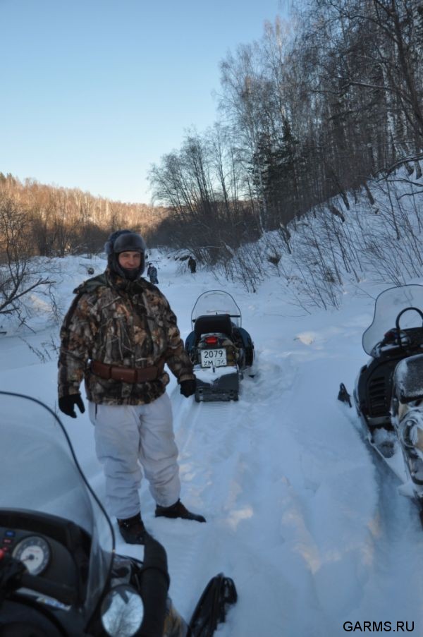 Охота на волка январь 2011 г. (Челябинская область)