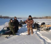 Охота на волка январь 2011 г. (Челябинская область)