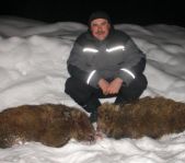 Зимняя охота январь-февраль 2011 г.(Челябинская область)