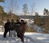 Зимняя охота январь-февраль 2011 г.(Челябинская область)