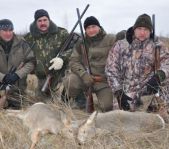 Охота на косулю ноябрь 2011г.(Курганская область)