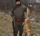 Охота на косулю ноябрь 2011г.(Курганская область)