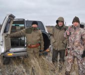 Охота на косулю ноябрь 2011г.(Курганская область)