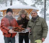 Загонная охота на лося ноябрь 2011 г.(Челябинская область)