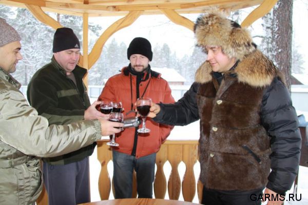 Загонная охота на лося ноябрь 2011 г.(Челябинская область)