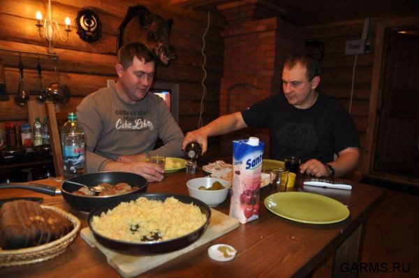 Загонная охота на лося ноябрь 2011 г.(Челябинская область)