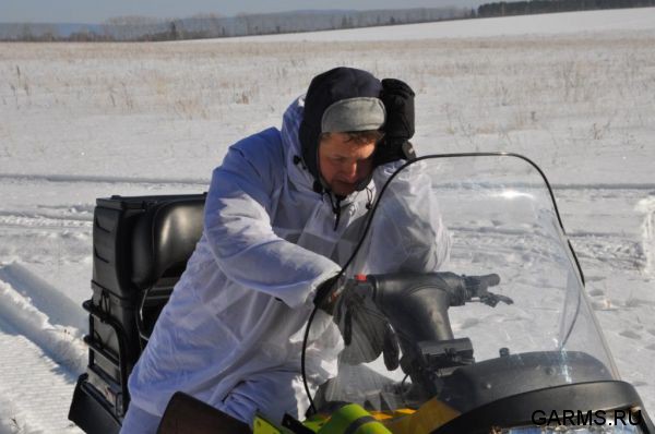 Охота на лисицу февраль 2012 г.(Челябинская область)