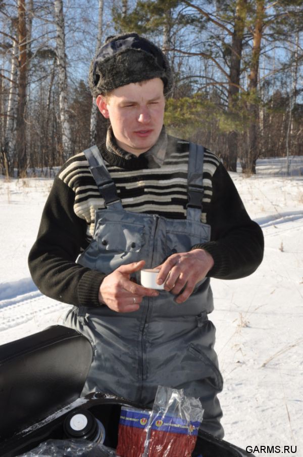 Охота на лисицу февраль 2012 г.(Челябинская область)