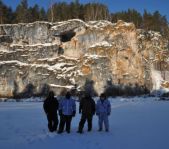 Охота на лисицу февраль 2012 г.(Челябинская область)