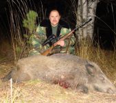 Охота на кабана и козла октябрь 1012 г.(Кург.и Чел. область)