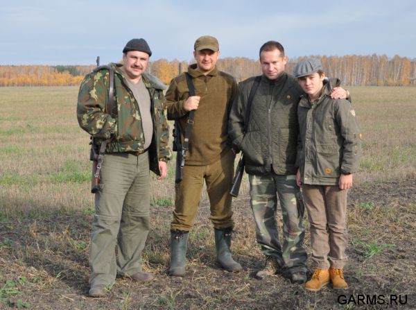 Охота на кабана и козла октябрь 1012 г.(Кург.и Чел. область)