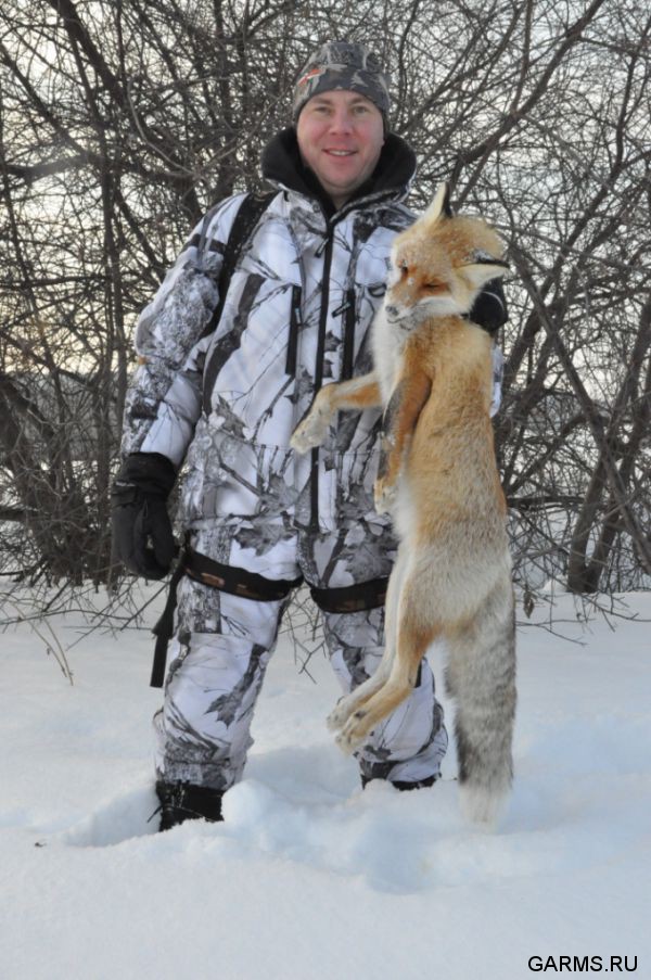 Охота на лисицу и кабана февраль 2013 г.(Челябинская область)