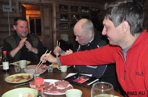 Охота на лисицу и кабана февраль 2013 г.(Челябинская область)