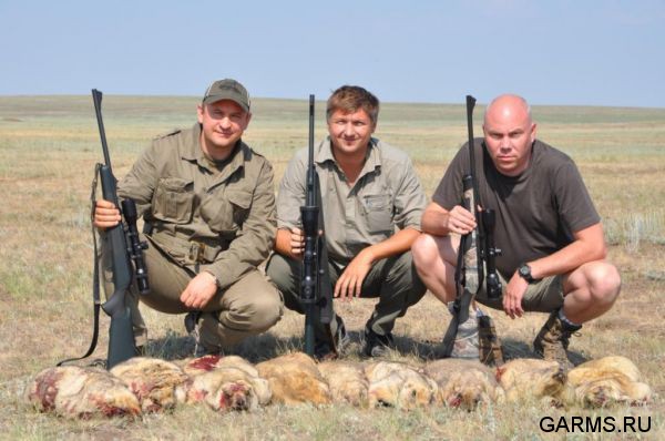 Охота на сурка июль 2013 г.(Челябинская область)