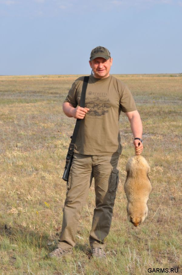 Охота на сурка июль 2013 г.(Челябинская область)