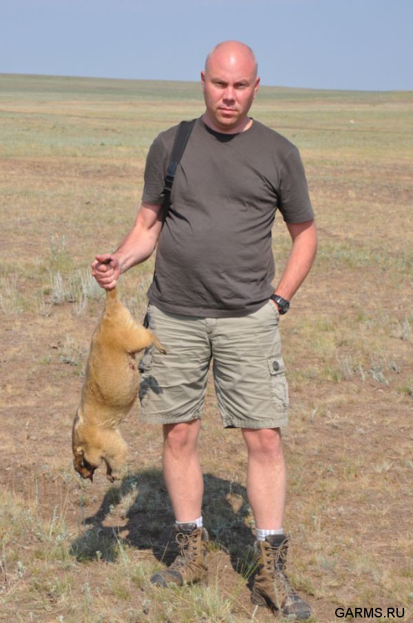 Охота на сурка июль 2013 г.(Челябинская область)