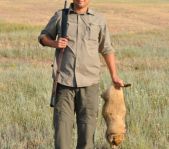 Охота на сурка июль 2013 г.(Челябинская область)