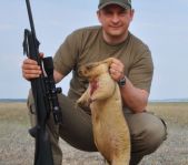 Охота на сурка июль 2013 г.(Челябинская область)