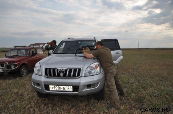 Охота на сурка июль 2013 г.(Челябинская область)