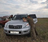 Охота на сурка июль 2013 г.(Челябинская область)