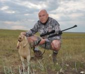 Охота на сурка июль 2013 г.(Челябинская область)