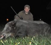 Охота на кабана август 2013 г.(Челябинская область)