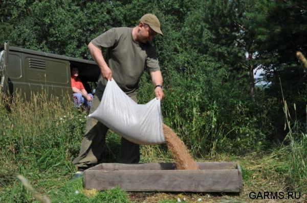 Охота на кабана август 2013 г.(Челябинская область)