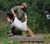 Охота на кабана август 2013 г.(Челябинская область)