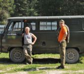 Охота на кабана август 2013 г.(Челябинская область)