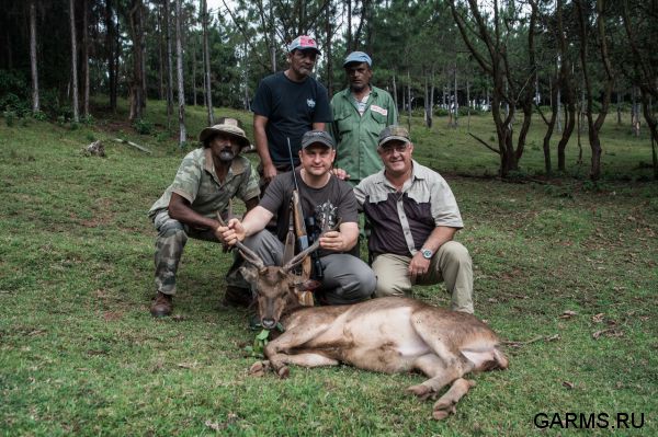 Охота на Яванского оленя ноябрь 2013 г (Маврикий)