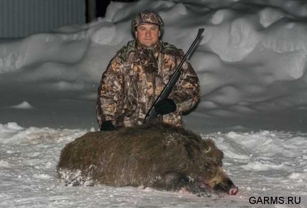 Охота на кабана и зайца январь 2014 г. (Челябинская обл.)
