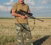 Охота на сурка июль 2014 г.(Челябинская область)