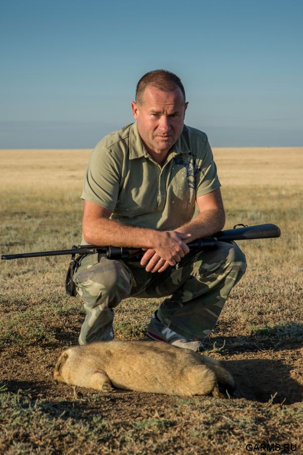 Охота на сурка июль 2014 г.(Челябинская область)