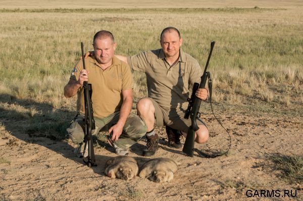 Охота на сурка июль 2014 г.(Челябинская область)