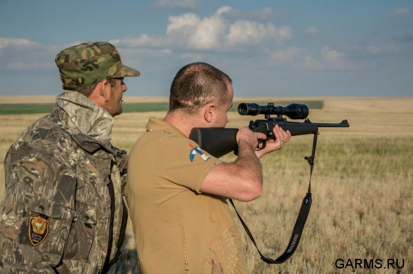 Охота на сурка июль 2014 г.(Челябинская область)