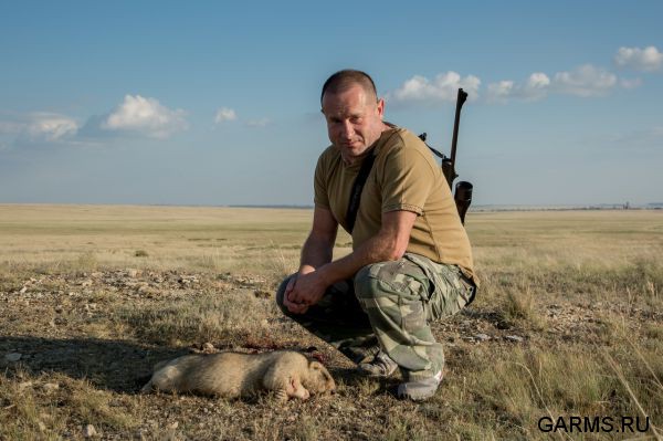 Охота на сурка июль 2014 г.(Челябинская область)