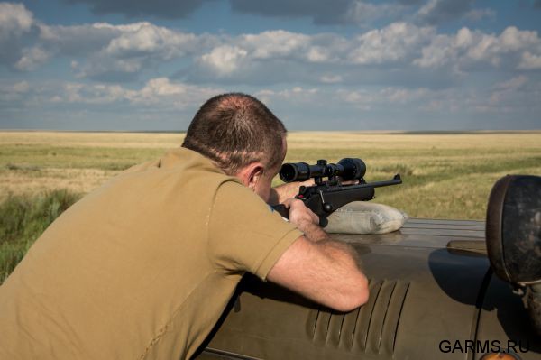 Охота на сурка июль 2014 г.(Челябинская область)