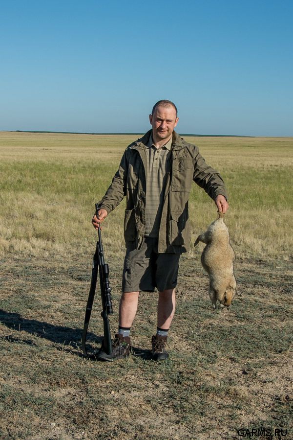 Охота на сурка июль 2014 г.(Челябинская область)