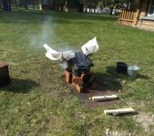 Охота на лося и козла сентябрь 2014 г (Челябинская область)