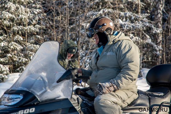 Охота на кабана январь 2015 г.(Челябинская область)