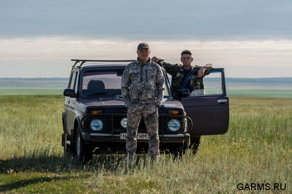 Охота на сурка июль 2015 г.(Челябинская область)